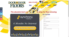 Desktop Screenshot of doortodoorfloors.com